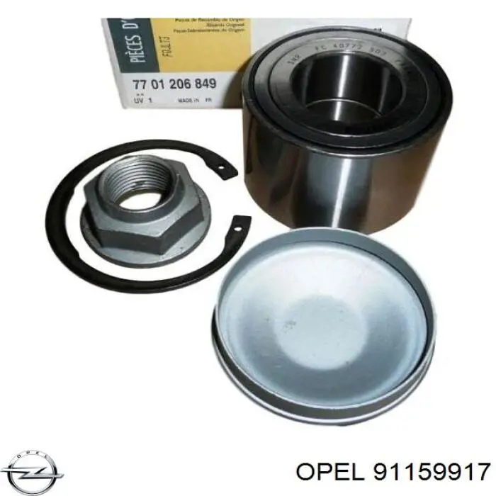 Купити 91159917 Opel Диск заднього гальма