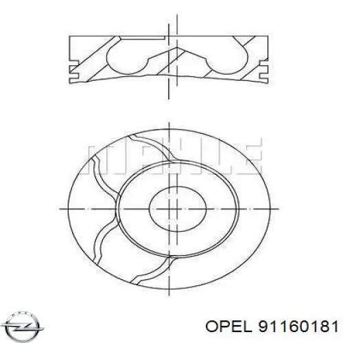 91160181 Opel 