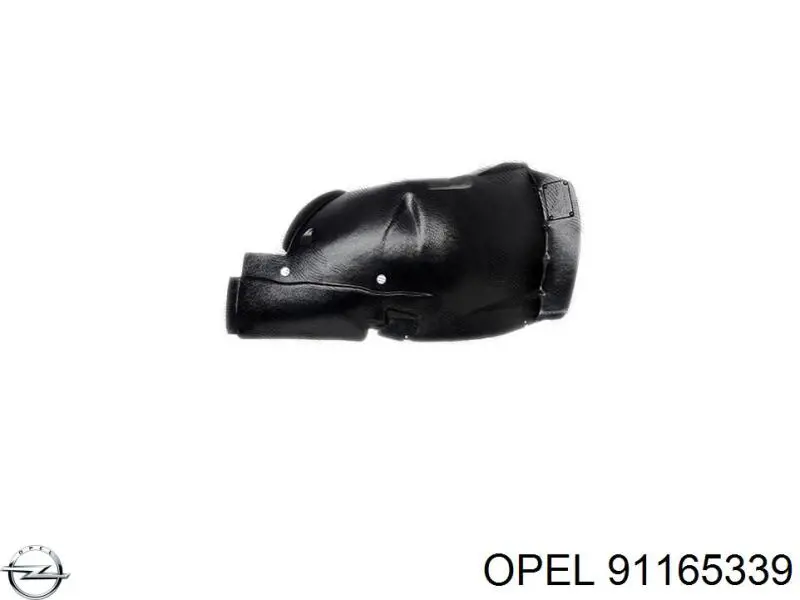 Підкрилок переднього крила, правий передній Opel 91165339 ціна, від 17.49 USD
