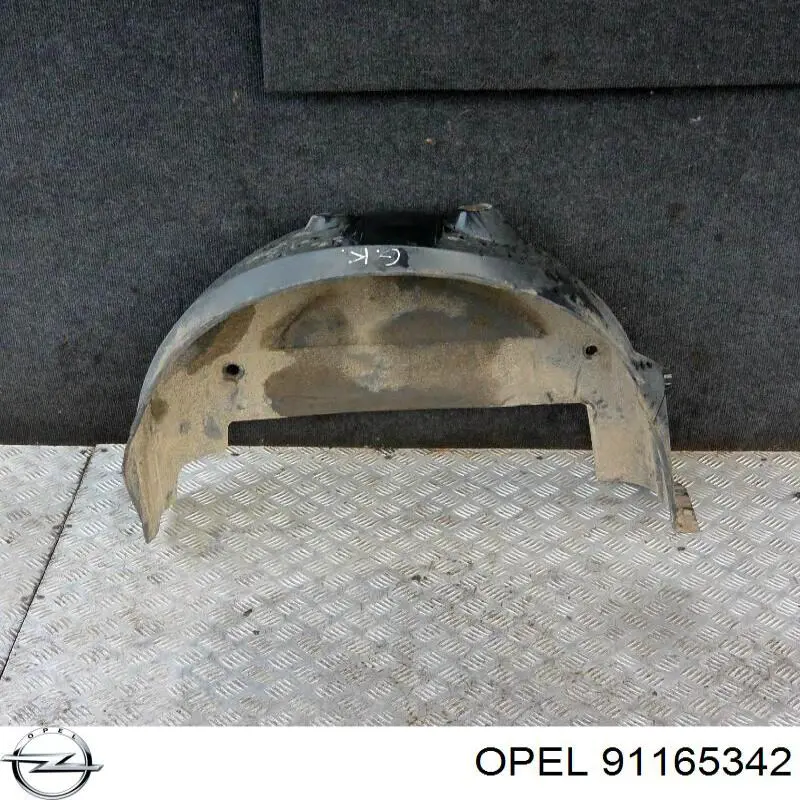 Купити 91165342 Renault (RVI) Підкрилок заднього крила, лівий