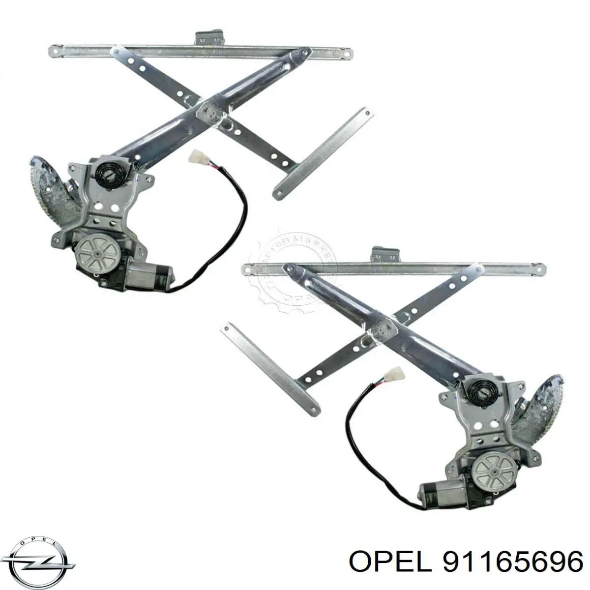 Склопідйомник (механізм переміщення скла) Opel 91165696 ціна, від 5.69 USD