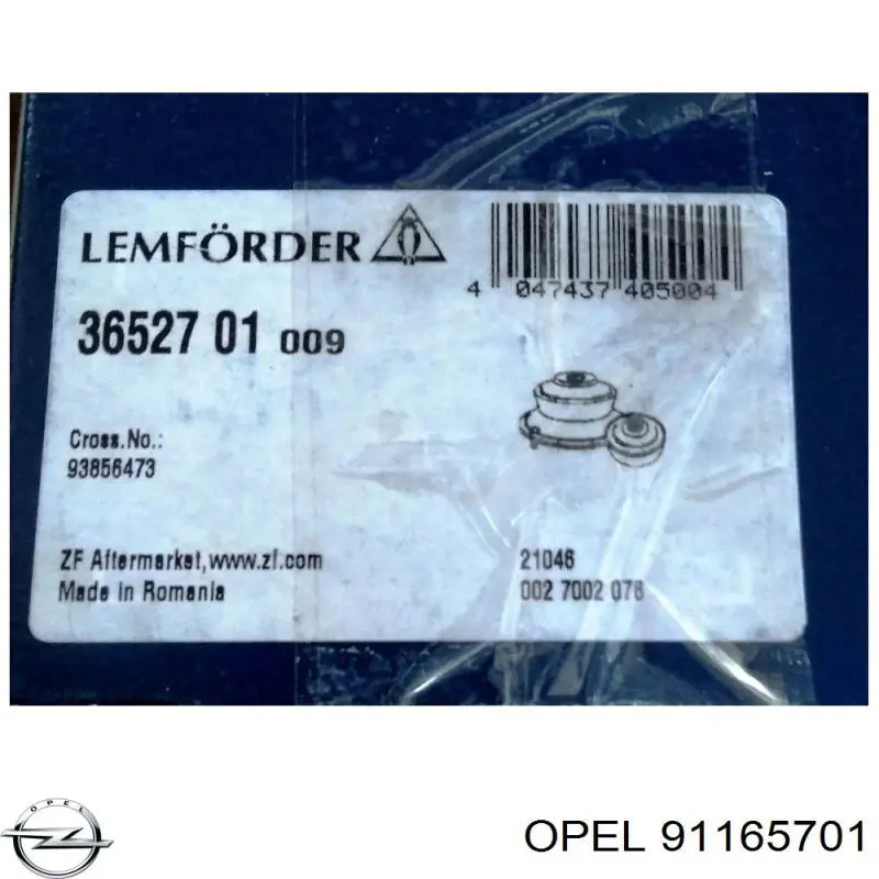 Купити 91165701 Opel Сайлентблок задньої балки