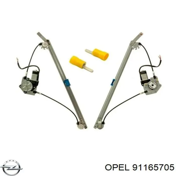 Купити 91165705 Opel Склопідйомник передньої правої двері