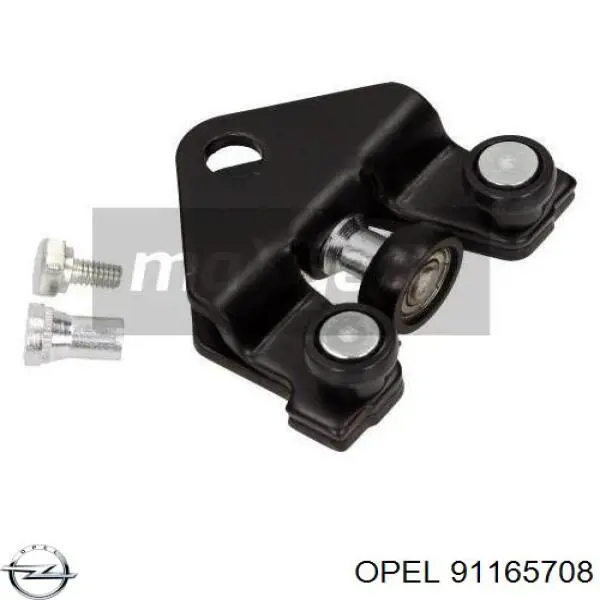Ролик двері бічної/зсувної, правий нижній Opel 91165708 ціна, від 16.28 USD