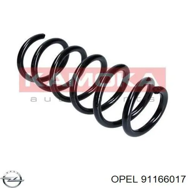 Пружина передня Opel 91166017 ціна, від 24.11 USD