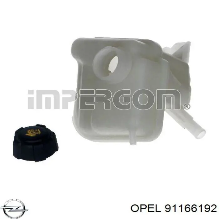 Купити 91166192 Opel Кришка розширювального бачка