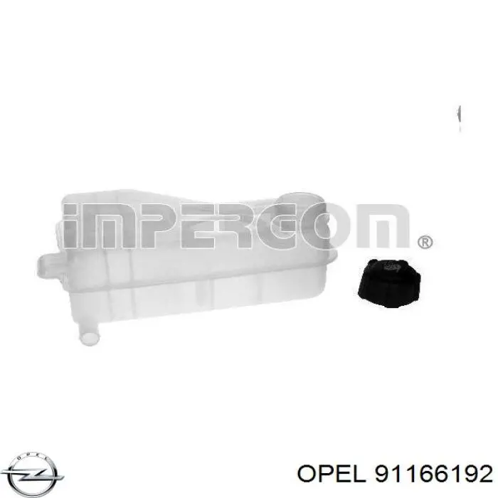 Кришка / пробка розширювального бачка Opel 91166192 ціна, від 4.36 USD