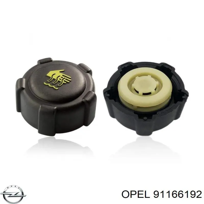 Купити 91166192 Opel Кришка розширювального бачка
