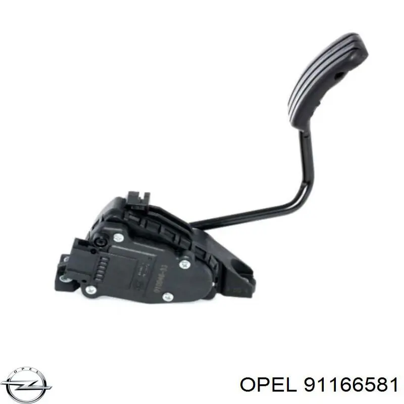 91166581 Opel педаль газу (акселератора)