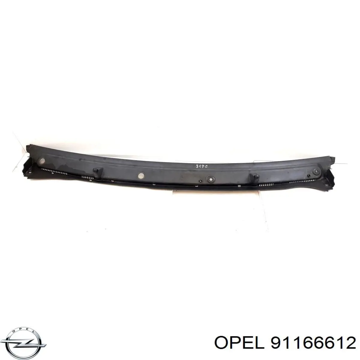 Водостік лобового скла, жабо Renault (RVI) 91166612 ціна, від 5.72 USD