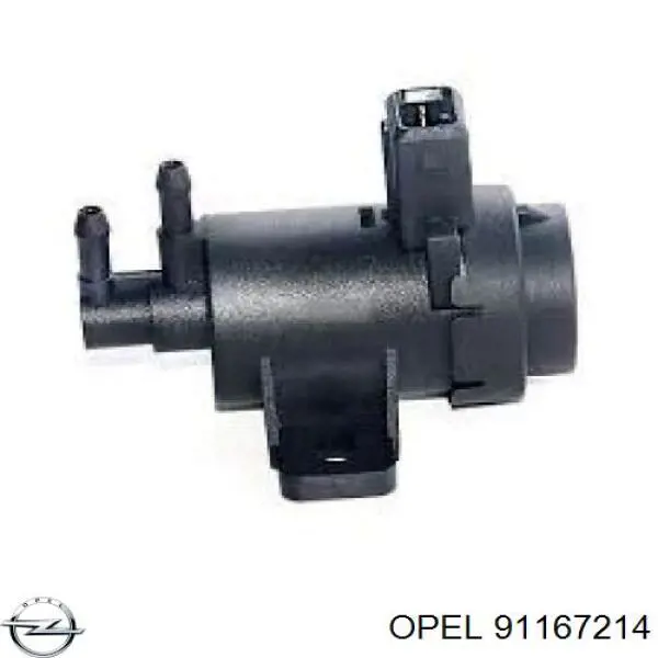 91167214 Opel перетворювач тиску (соленоїд наддуву/EGR)
