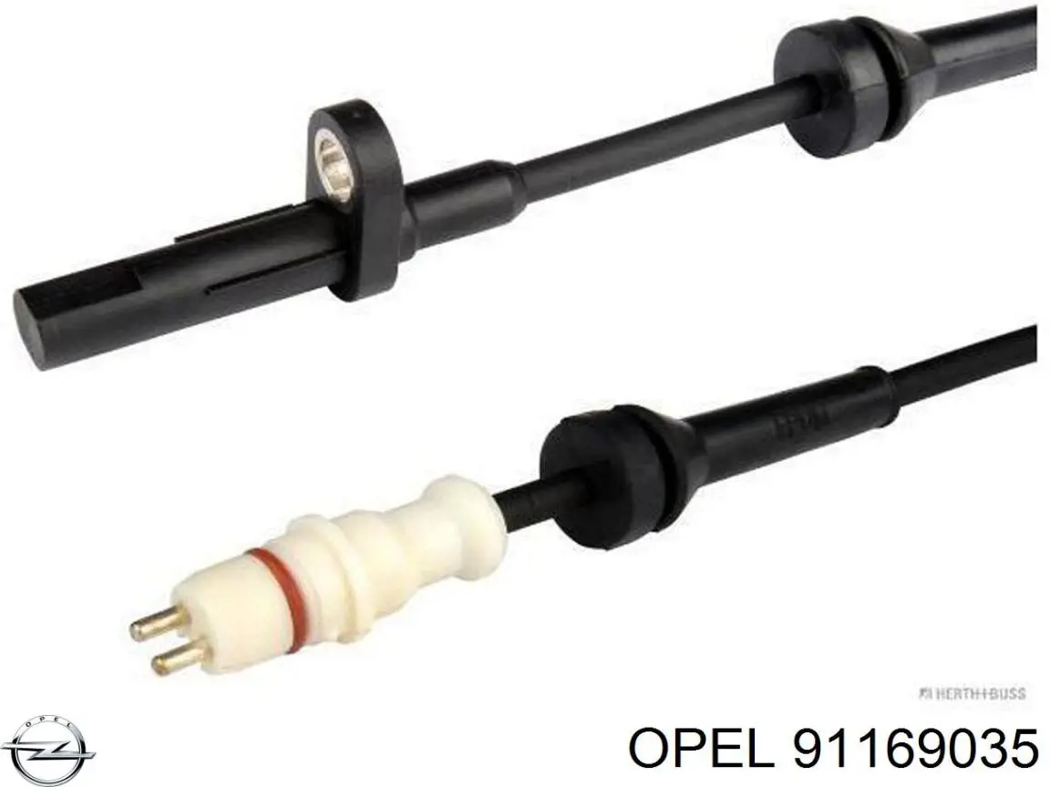 91169035 Opel датчик абс (abs передній)