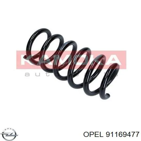 Купити 91169477 Opel Гвинтова пружина підвіска