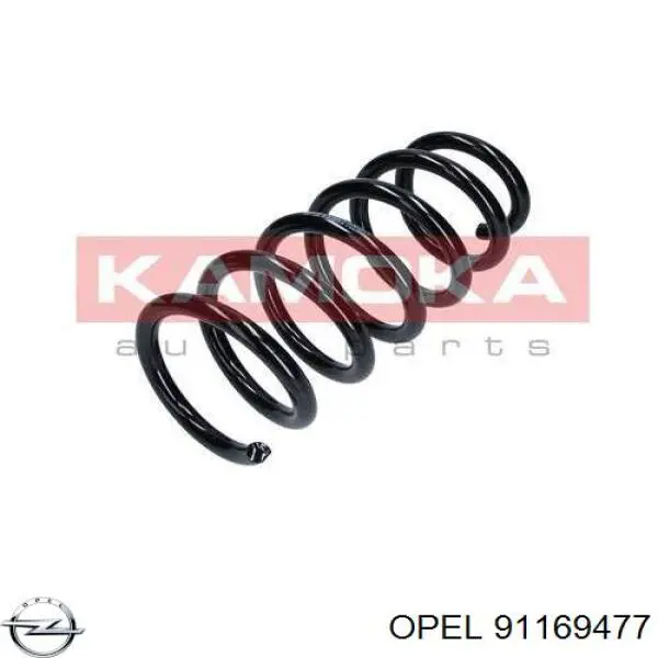 Пружина передня Opel 91169477 ціна, від 53.37 USD