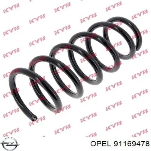 Пружина передня 4417164 Opel