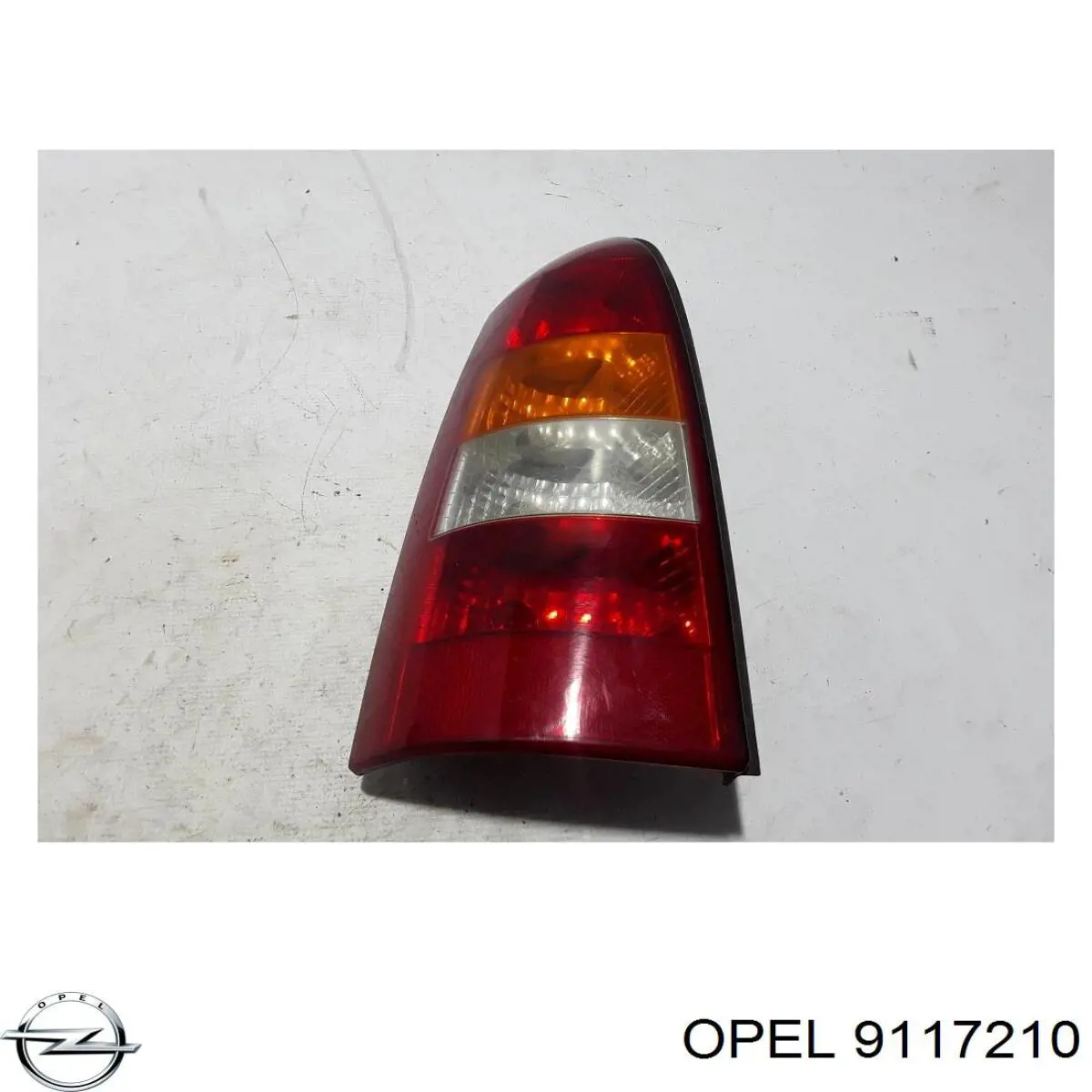 9117210 Opel ліхтар задній лівий