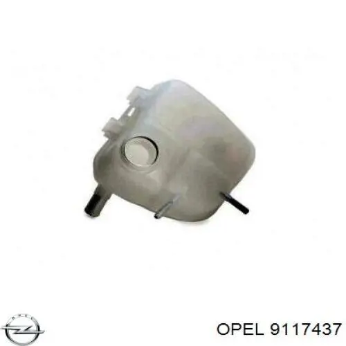 Купити 9117437 Opel Водяний бачок системи охолодження