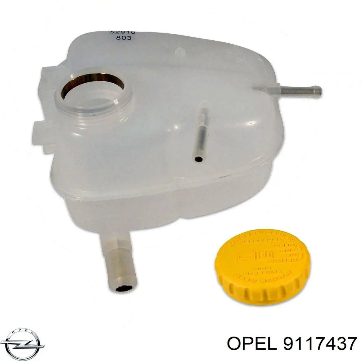 9117437 Opel бачок системи охолодження, розширювальний