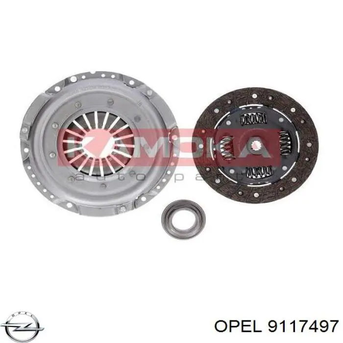90544038 Opel Натискний диск зчеплення