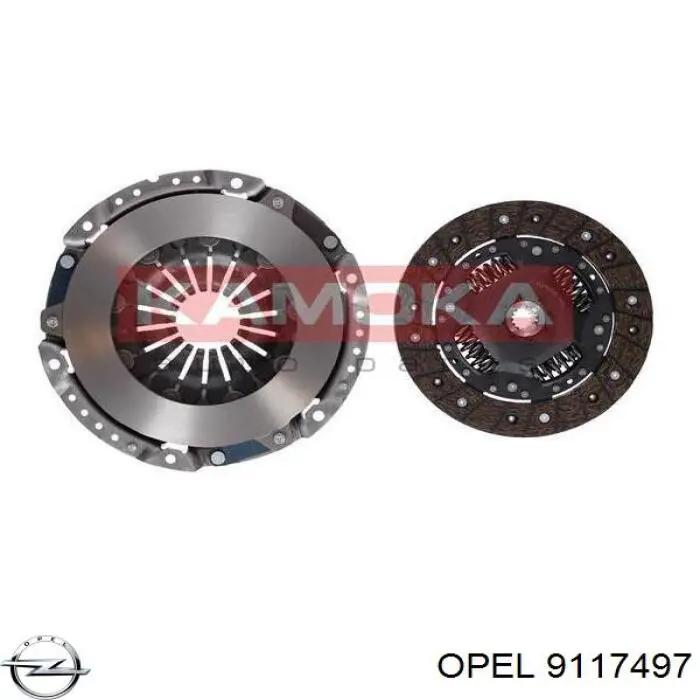 Пелюстковий кошик зчеплення Opel 90544038 ціна, від 28.09 USD
