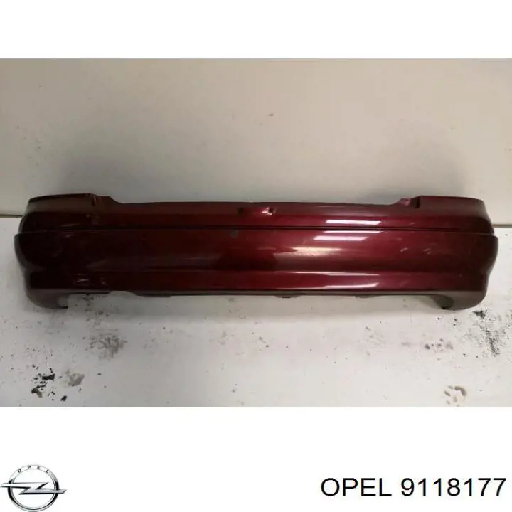 9118177 Opel бампер задній