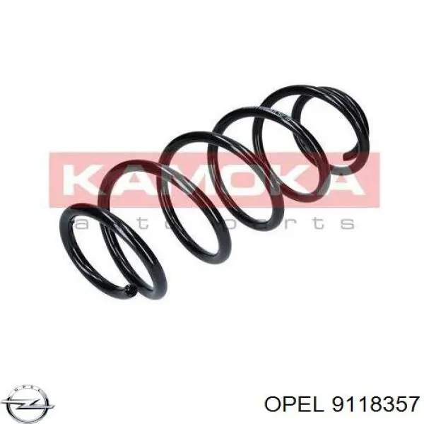 Пружина передня Opel 9118357 ціна, від 17.97 USD