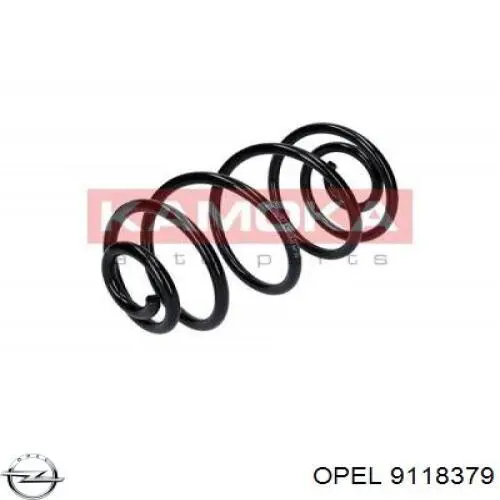 Задні пружини 9118379 Opel