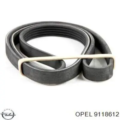 Ремінь генератора 9118612 Opel