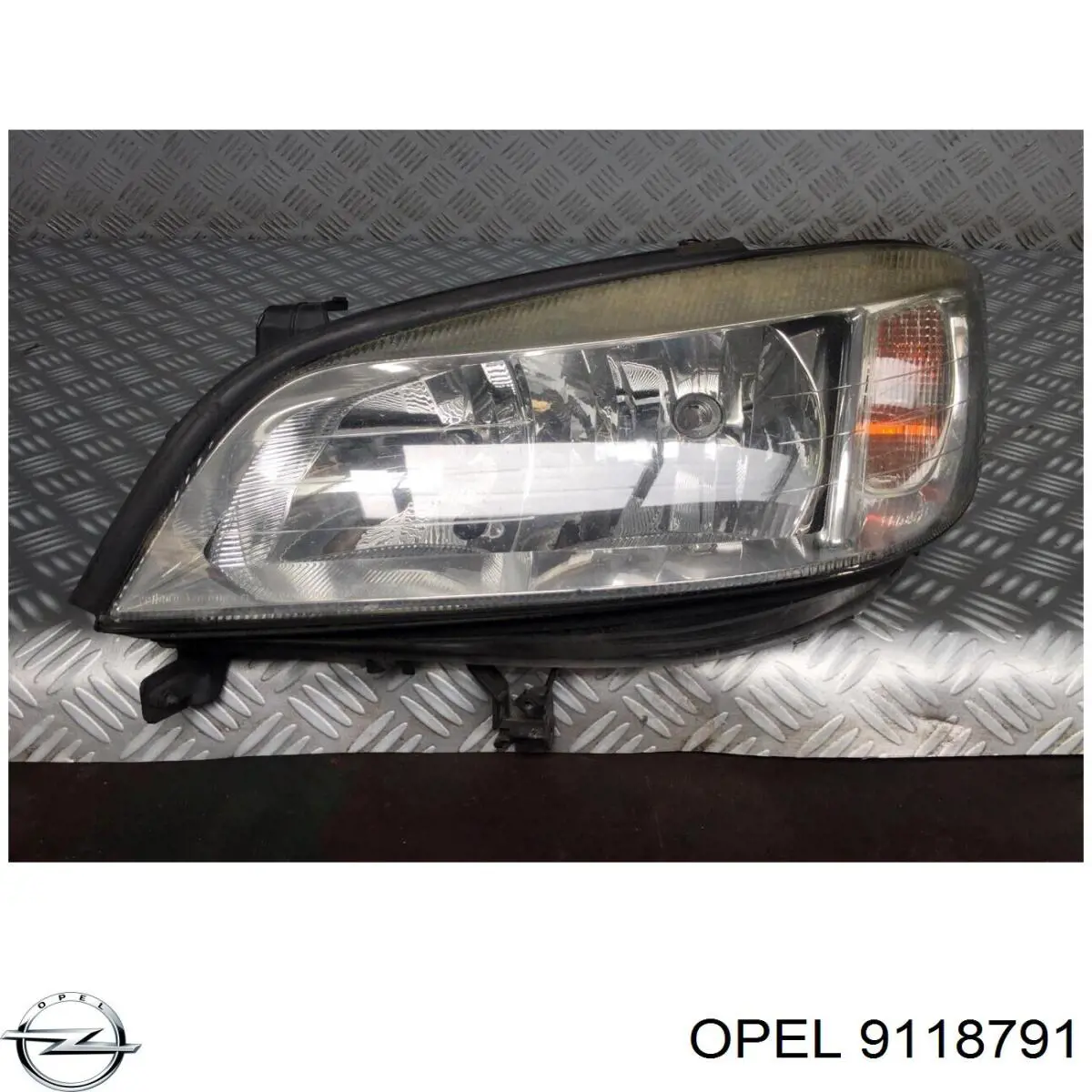9118791 Opel Фара дальнього світла в зборі