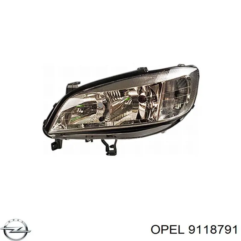 Фара Opel 9118791