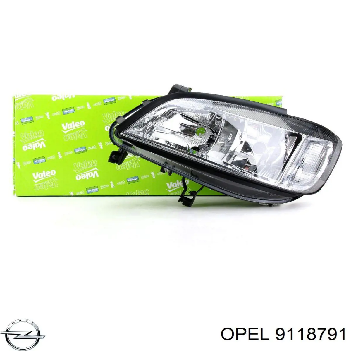 Купити 9118791 Opel Основна фара в зборі ліва