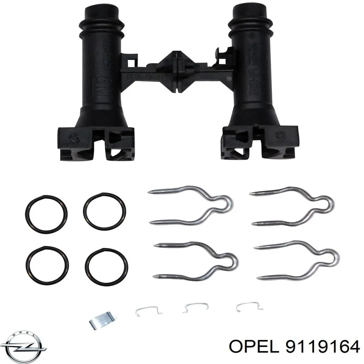 Купити 9119164 Opel Кран пічки