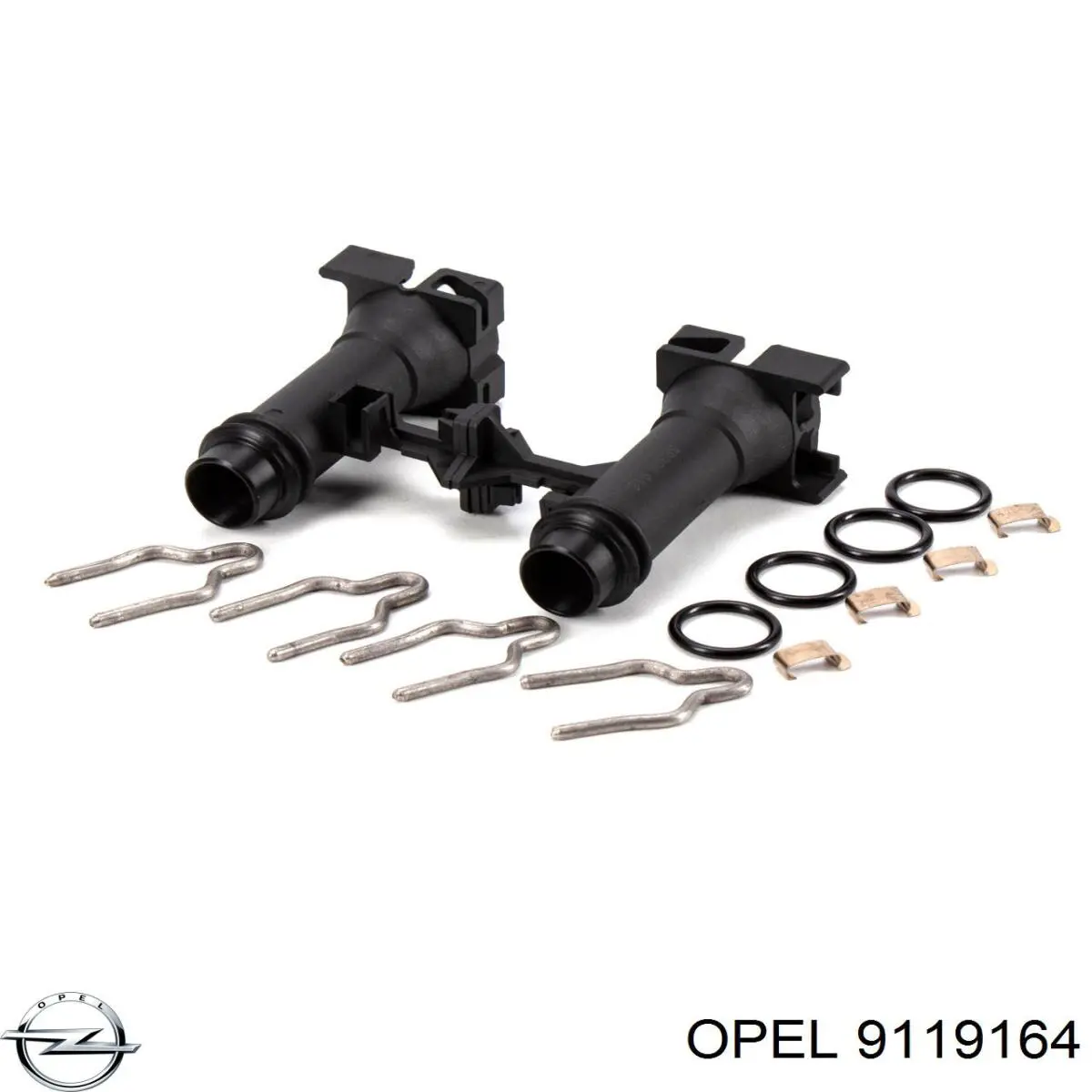 Кран пічки 9119164 Opel