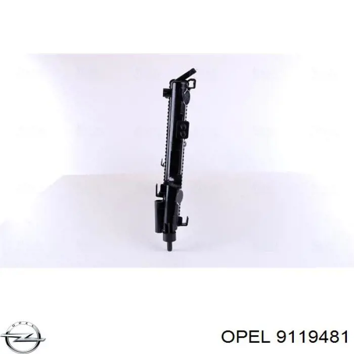 Радіатор основний Opel 9119481 ціна, від 60.38 USD