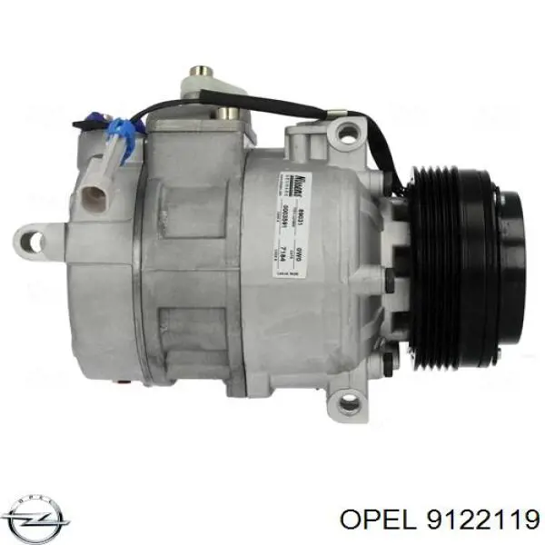 Компресор кондиціонера 9122119 Opel