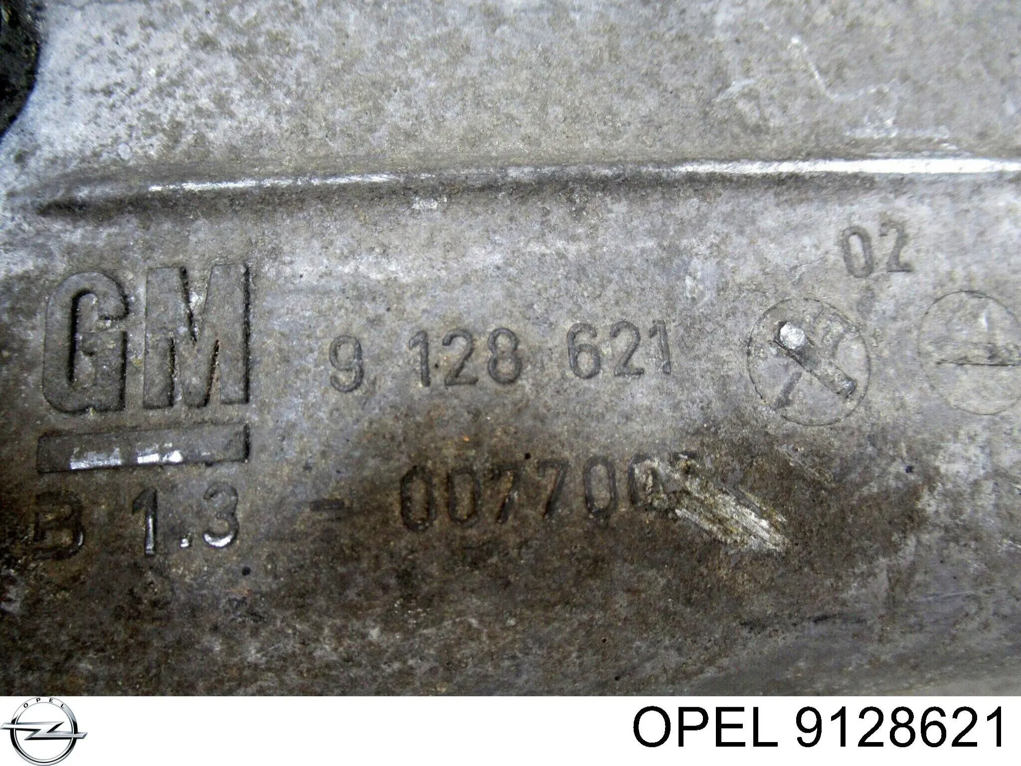 9128621 Opel Картер масляний