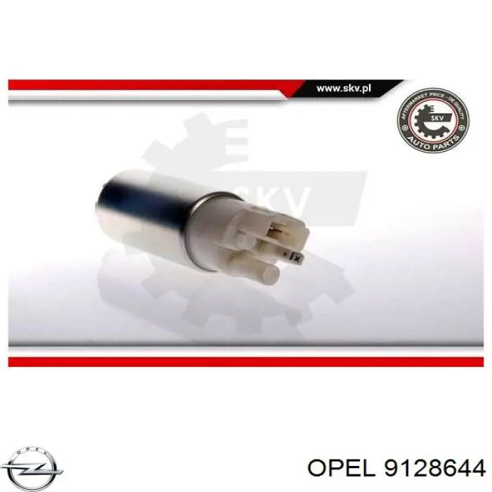 9128644 Opel Паливний насос електричний, погружной