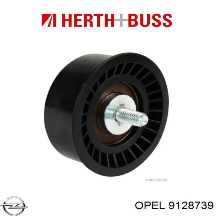 Ролик паразитний ГРМ 9128739 Opel