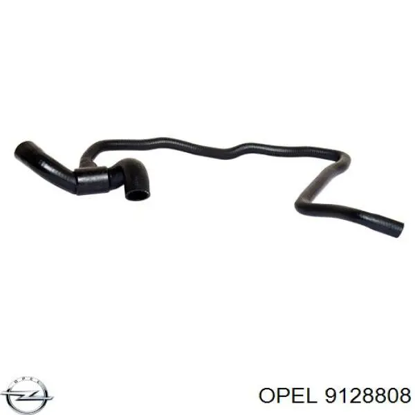9128808 Opel Шланг/патрубок радіатора охолодження, нижній