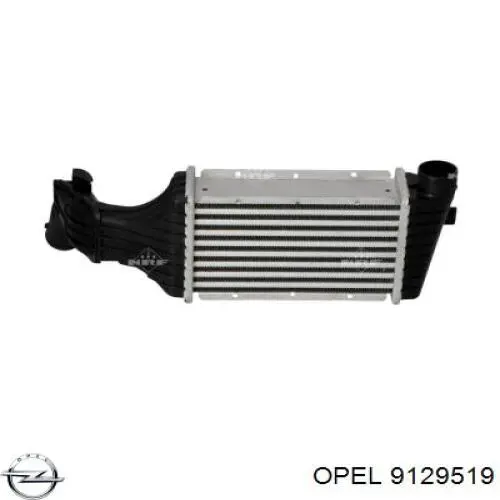 Інтеркулер 9129519 Opel