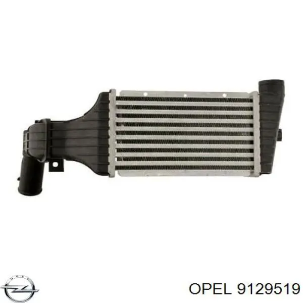 Система охолодження наддувочного повітря Opel 9129519 ціна, від 55.74 USD