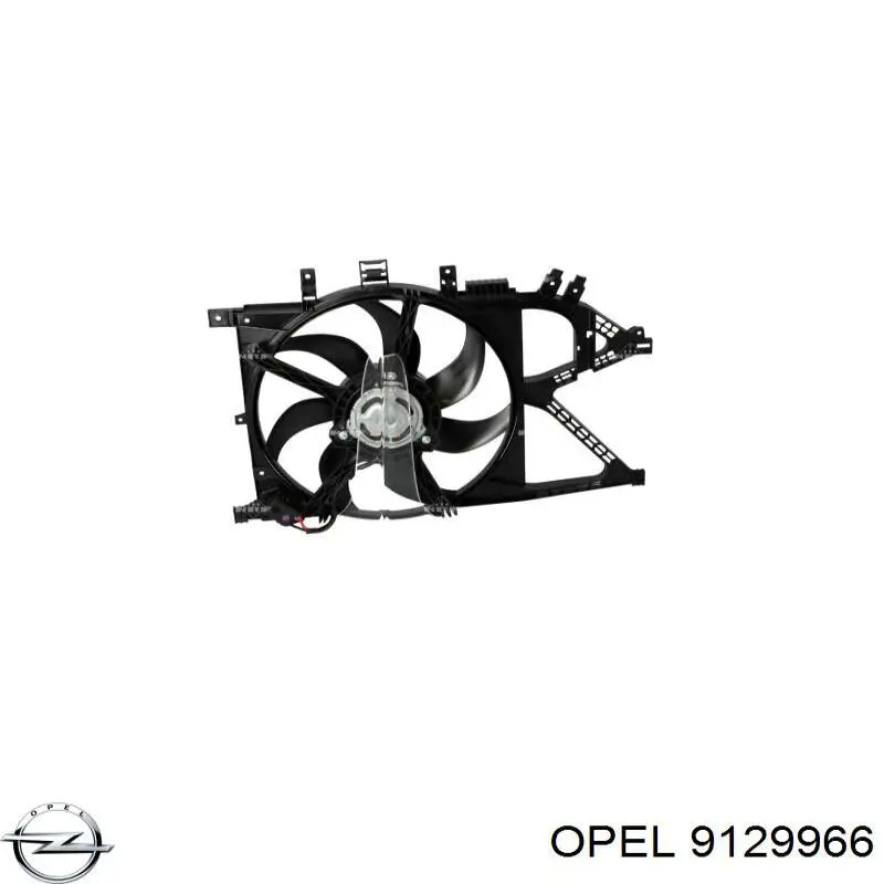 Вентилятор радіатора Opel 9129966 ціна, від 72.87 USD