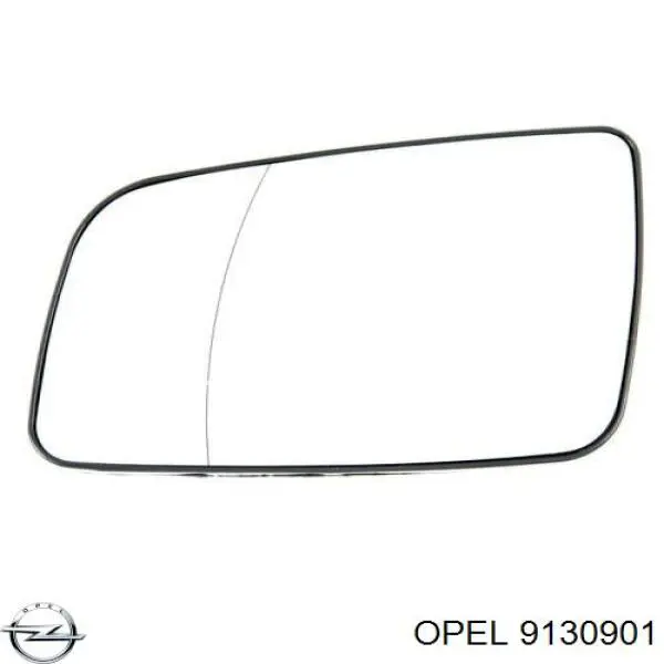 Скло дзеркала заднього виду, лівого Opel 9130901 ціна, від 5.88 USD