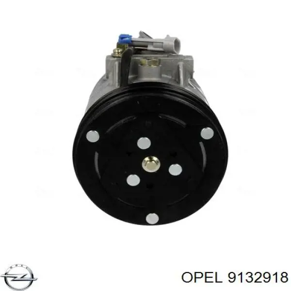 Компресор кондиціонера 9132918 Opel
