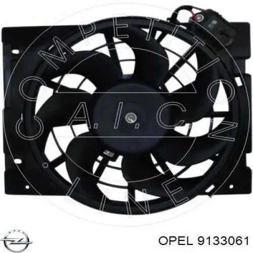 9133061 Opel Електровентилятор радіатора