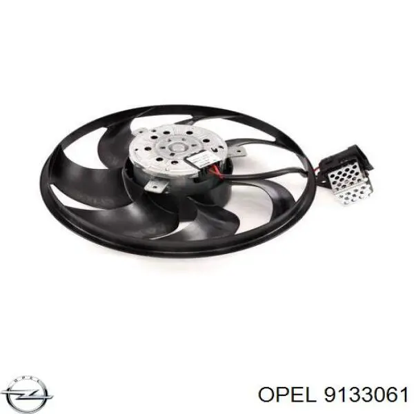 Вентилятор радіатора Opel 9133061 ціна, від 62.71 USD