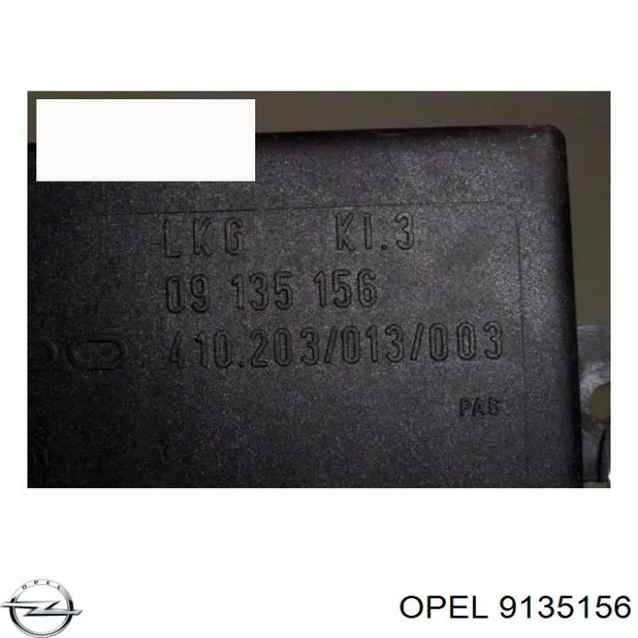 9135156 Opel 