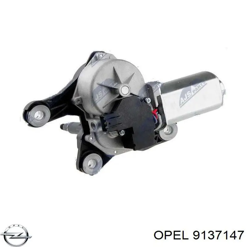 Моторчик заднього склоочисника 9137147 Opel
