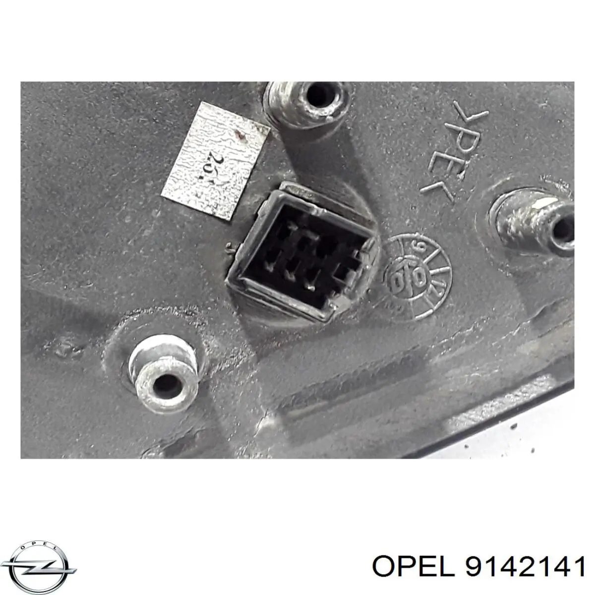 Ліве бокове дзеркало 9142141 Opel