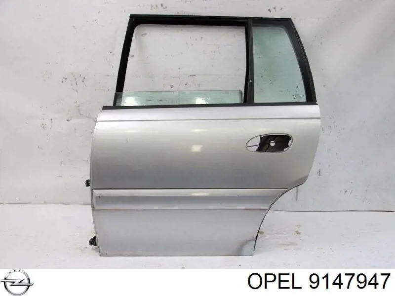 Двері задні, ліві Opel Omega B (21, 22, 23) (Опель Омега)